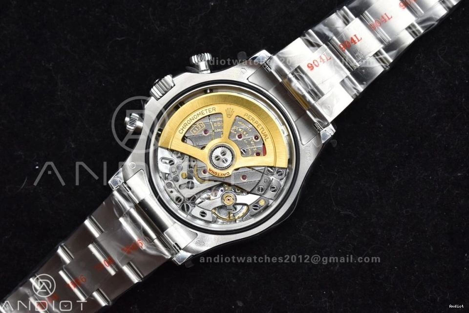 Blue SH4131 Daytona Best 126506 on Ice QF Dial SS 1:1 Crystal YG V5 Edition Marker Braclet 0501